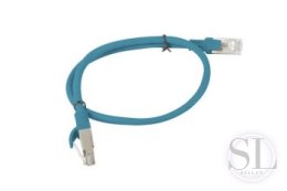 Kabel UTP Lanberg PCU5-10CC-0050-B (RJ45 U/UTP - RJ45 U/UTP ; 0 50m; UTP; kat. 5e; kolor niebieski) Lanberg