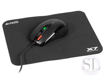 Mysz A4 TECH X-Game X-7120 A4TMYS46028 (optyczna; 3000 DPI; kolor czarny) A4TECH