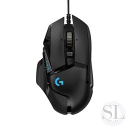 Mysz Logitech G502 Gaming HERO EU 910-005471 (optyczna; 16000 DPI; kolor czarny) Logitech