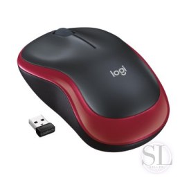 Mysz Logitech M185 910-002240 (optyczna; 1000 DPI; kolor czerwony) Logitech
