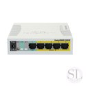 MikroTik RB260GSP Switch CSS106-1G-4P-1S 5x RJ MikroTik