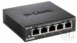 Switch D-Link DES-105/E (5x 10/100Mbps) D-Link