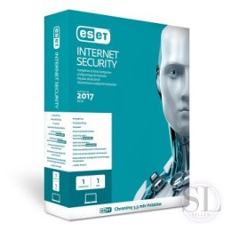 Oprogramowanie - ESET Internet Security BOX 1 - desktop - licencja na rok Eset
