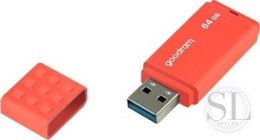 GOODRAM FLASHDRIVE 64GB UME3 USB 3.0 ORANGE GOODRAM
