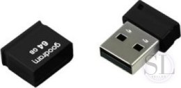 GOODRAM FLASHDRIVE PICCOLO 64GB UPI2 BLACK USB 2.0 GOODRAM