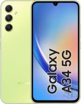 Smartfon Samsung Galaxy A34 (A346B) 6/128GB 6 6 SAMOLED 1080x2408 5000mAh Hybrid Dual SIM 5G Awesome Lime Samsung