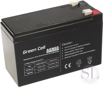GREEN CELL AKUMULATOR ŻELOWY AGM05 12V 7 2AH Green Cell