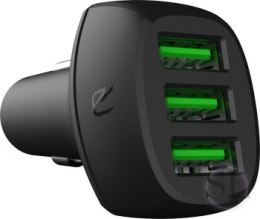 Green Cell Power Ride Car Charger 3x USB Ultra Charge, Quick Charge 3.0 Green Cell