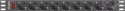 Listwa antyprzepięciowa - Lanberg listwa zasilająca PDU 9 gniazd 3.0m Lanberg