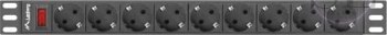 Listwa antyprzepięciowa - Lanberg listwa zasilająca PDU 9 gniazd 3.0m Lanberg