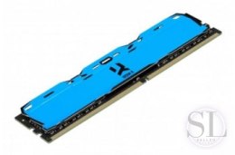 GOODRAM DDR4 16GB PC4-25600 (3200MHz) 16-20-20 DUAL CHANNEL KIT IRDM X BLUE 1024x8 GOODRAM
