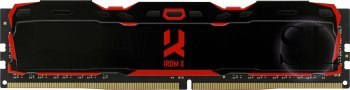 GOODRAM DDR4 16GB PC4-25600 (3200MHz) 16-20-20 IRDM X BLACK 1024x8 GOODRAM