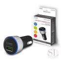 Ładowarka samochodowa do smartfona SAVIO Quick Charge 3.0 SA-06/B (2400 mA 3000 mA; USB) SAVIO