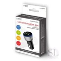 Ładowarka samochodowa do smartfona SAVIO Quick Charge 3.0 SA-06/B (2400 mA 3000 mA; USB) SAVIO