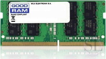 Pamięć GoodRam GR2666S464L19/16G (DDR4 SO-DIMM; 1 x 16 GB; 2666 MHz; CL19) GOODRAM