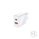 SAVIO ŁADOWARKA SIECIOWA USB QUICK CHARGE POWER DELIVERY 3.0 18W 1M CABLE LA-05 SAVIO