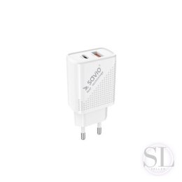 SAVIO ŁADOWARKA SIECIOWA USB QUICK CHARGE POWER DELIVERY 3.0 18W LA-04 SAVIO