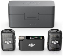 DJI Mic 2 - System mikrofonów bezprzewodowych (2 TX + 1 RX) DJI