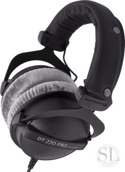 Słuchawki - Beyerdynamic DT 770 PRO 250 OHM - Słuchawki studyjne zamknięte Beyerdynamic