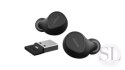Słuchawki - Słuchawki bezprzewodowe Jabra Evolve 2 Buds USB-A MS Wireless Charging Pad - 20797-999-989 Jabra