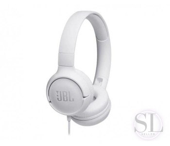 Słuchawki JBL Tune 500 (białe nauszne z wbudowanym mikrofonem) JBL
