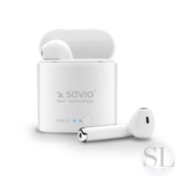 Słuchawki - Savio TWS-01 Białe SAVIO