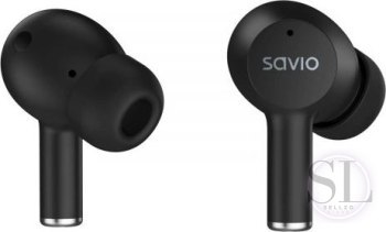 Słuchawki - Savio TWS ANC-102 czarne SAVIO