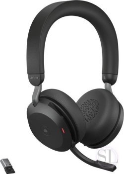 Słuchawki - Słuchawki bezprzewodowe Jabra Evolve 2 75 USB-A MS Stereo Black - 27599-999-999 Jabra