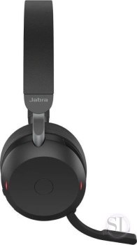 Słuchawki - Słuchawki bezprzewodowe Jabra Evolve 2 75 USB-A UC Stereo Stand Black - 27599-989-989 Jabra