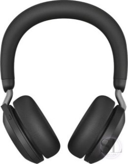 Słuchawki - Słuchawki bezprzewodowe Jabra Evolve 2 75 USB-C MS Stereo Black - 27599-999-899 Jabra