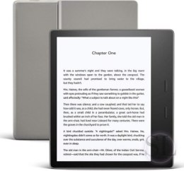 Czytnik Kindle Oasis 3 32GB Szary (B07L5GK1KY) Ekran dotykowy | 7 cali | rozdzielczość 1680x1264 | 32GB | doświetlana matryca E  Kindle