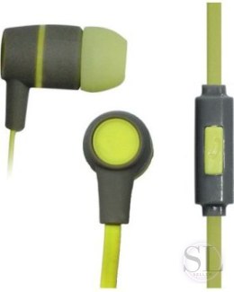 Słuchawki VAKOSS SK-214G (dokanałowe; z mikrofonem; kolor szary Vakoss