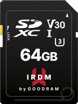 GOODRAM SDXC 64GB IRDM UHS-I U3 GOODRAM