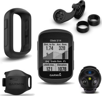 Garmin Edge 130 Plus MTB Bundle z pilotem zdalnego sterowania i etui Garmin