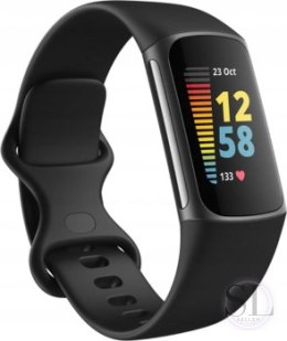 Google Fitbit Charge 5 czarny Google