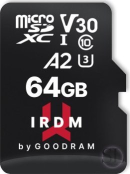 Karta mSDXC GOODRAM 64GB IRDM UHS I U3 A2 + adapter GOODRAM
