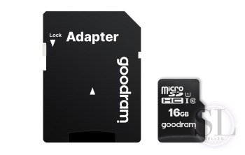 Karta pamięci GoodRam M1AA-0160R12 (16GB; Class 10 Class U1; Adapter Karta pamięci) GOODRAM