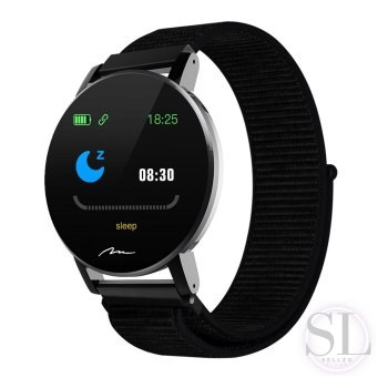 MEDIA-TECH SMARTBAND THAITI MONITORING CIŚNIENIA KRWI PULSU ORAZ INNYCH PARAMETRÓW DWA PASKI NYLONOWE W ZESTAWIE MT871 Media tech