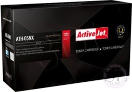 Toner Activejet ATH-05NX (zamiennik HP 05X CE505X Canon CRG-719H; Supreme; 6500 stron; czarny) Activejet