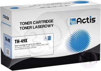 Toner ACTIS TH-49X (zamiennik HP 49X Q5949X Canon CRG-708H; Standard; 6000 stron; czarny) ACTIS