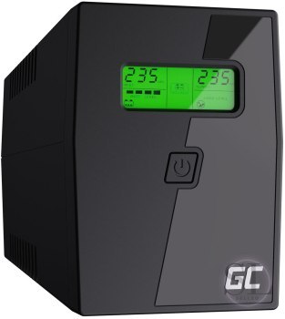 GREEN CELL ZASILACZ AWARYJNY UPS01LCD POWER PROOF 600VA 360W Green Cell